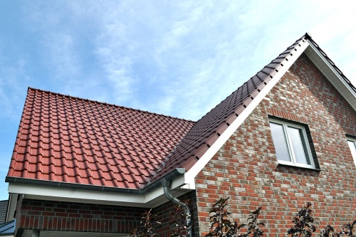 Керамическая черепица Roben Flandern Plus Кайенская блестящая ангоб