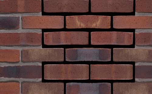 Кирпич ручной формовки ENGELS Rookkwarts, 215*45-50*65 мм
