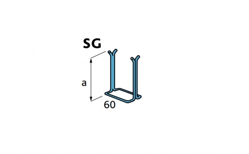 Хомуты парные крепежные BAUT SG
