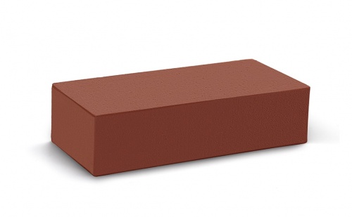 Кирпич лицевой керамический полнотелый радиусный КС-Керамик шоколад гладкий, 250*120*65 мм